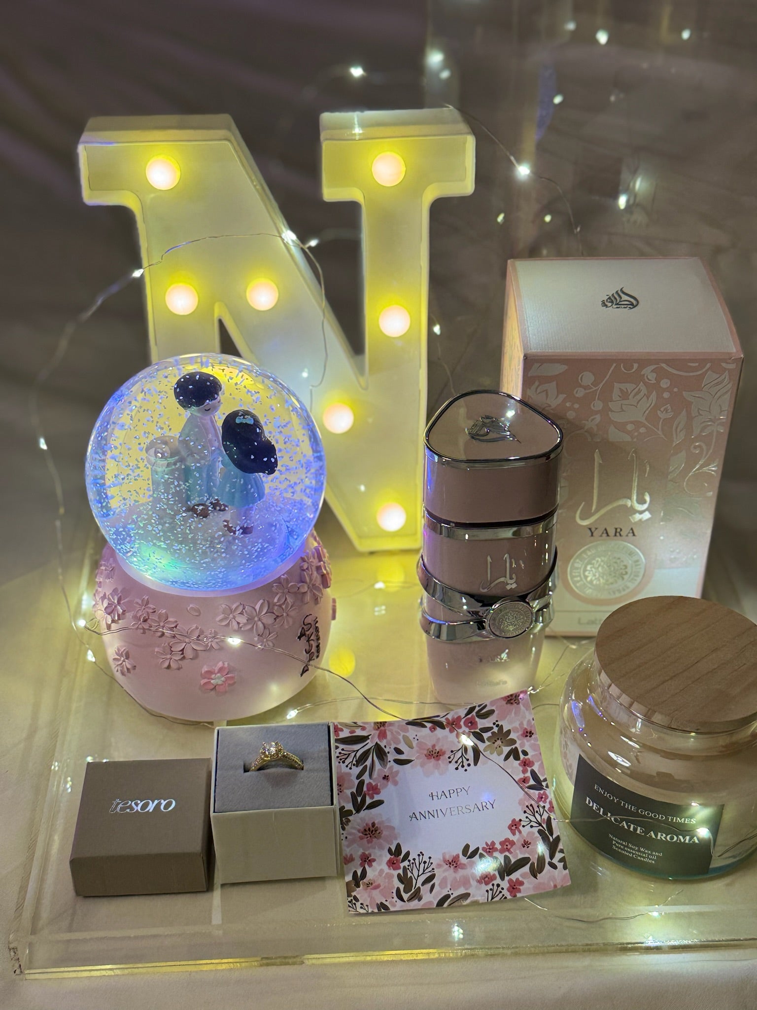 Acrylic Anniversary Box For Her