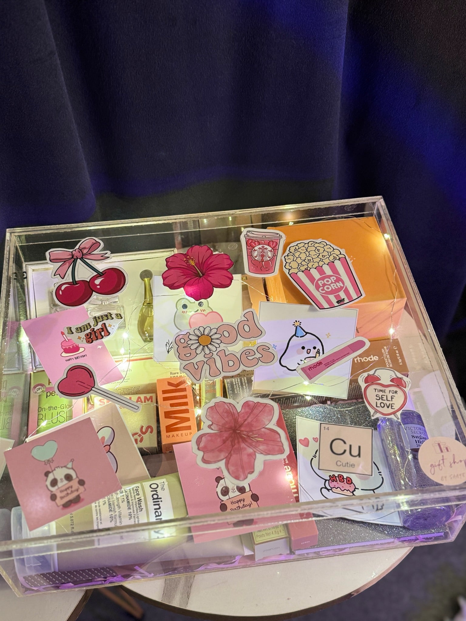Acrylic Makeup Box