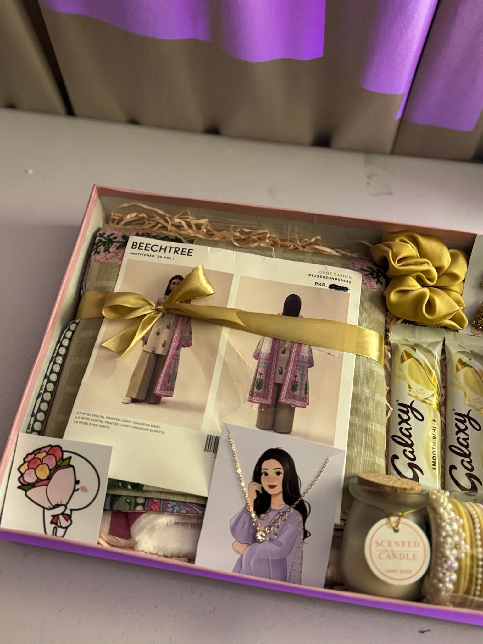 Beige Theme Giftbox For Her