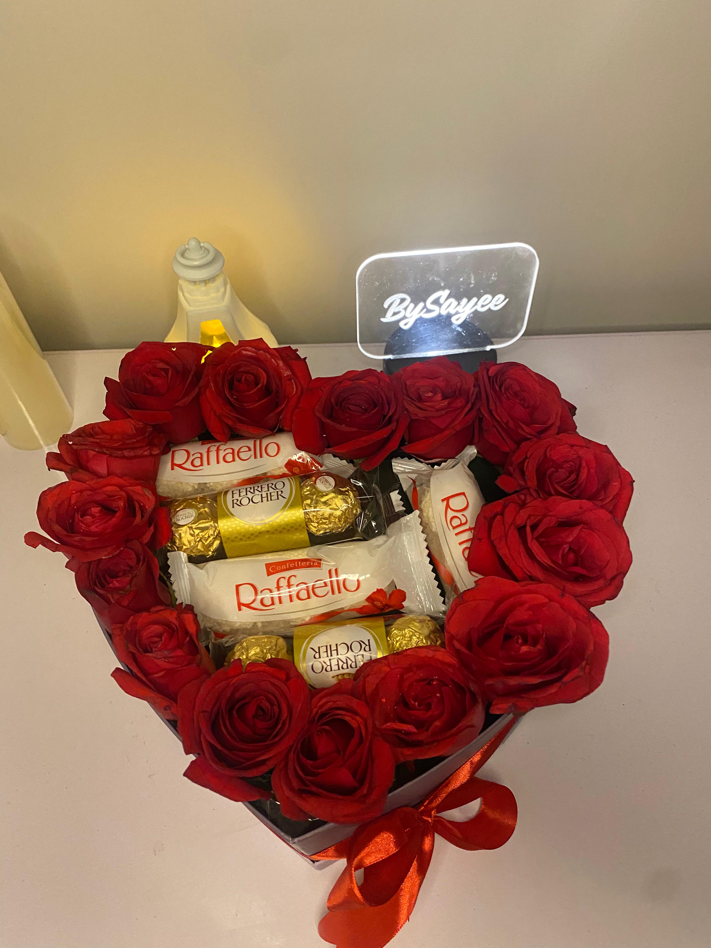 Eternal Rose & Chocolate Box