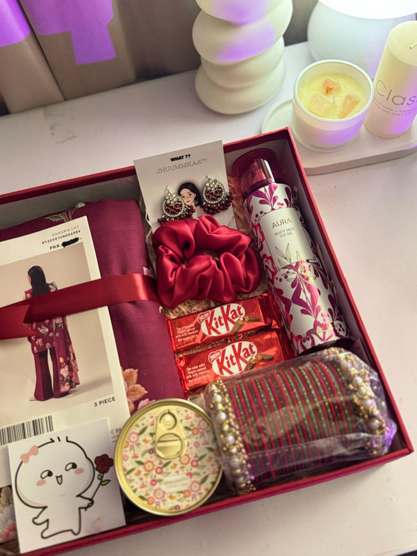 Red Theme Giftbox For Her