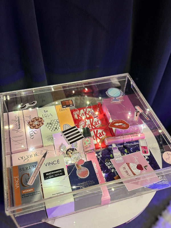 Acrylic Makeup and Skincare Box