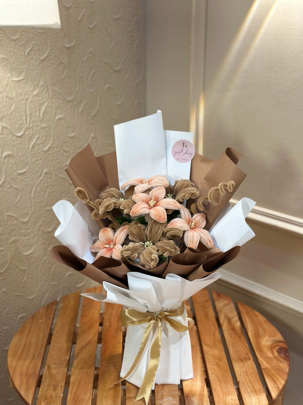 Pipe cleaner Handmade Bouquet