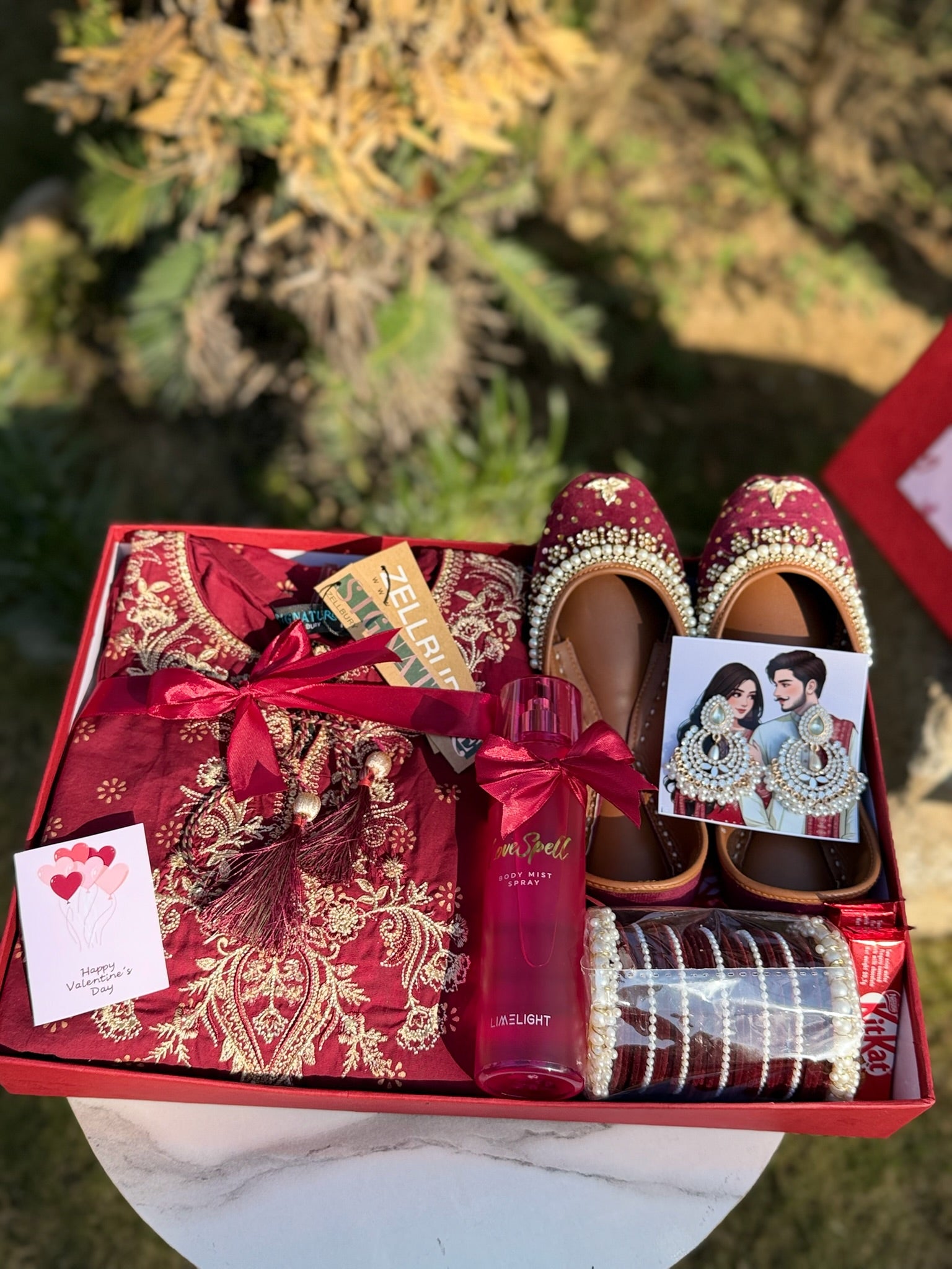Red Themed Love Box for Her