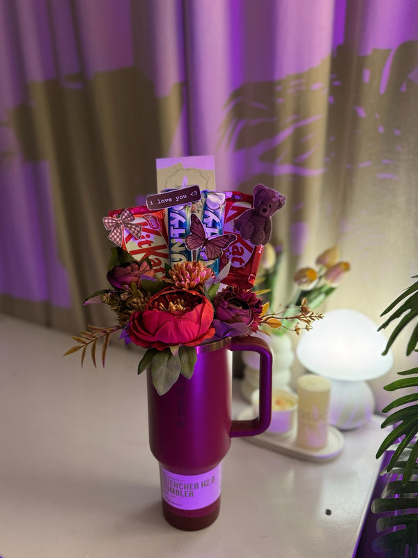 Maroon Stanley Bouquet
