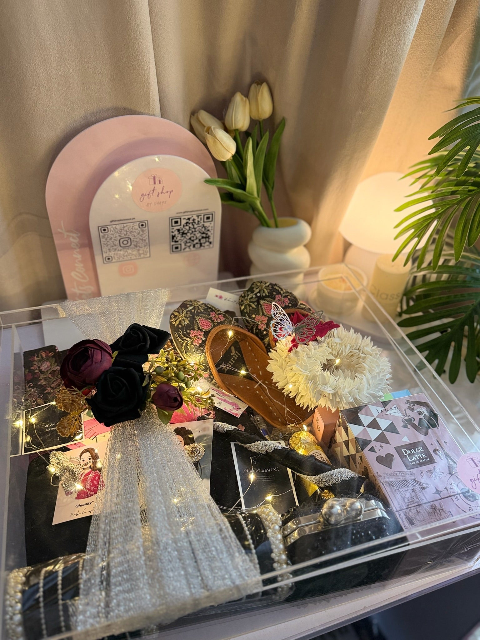 Premium Black Acrylic Box For Her