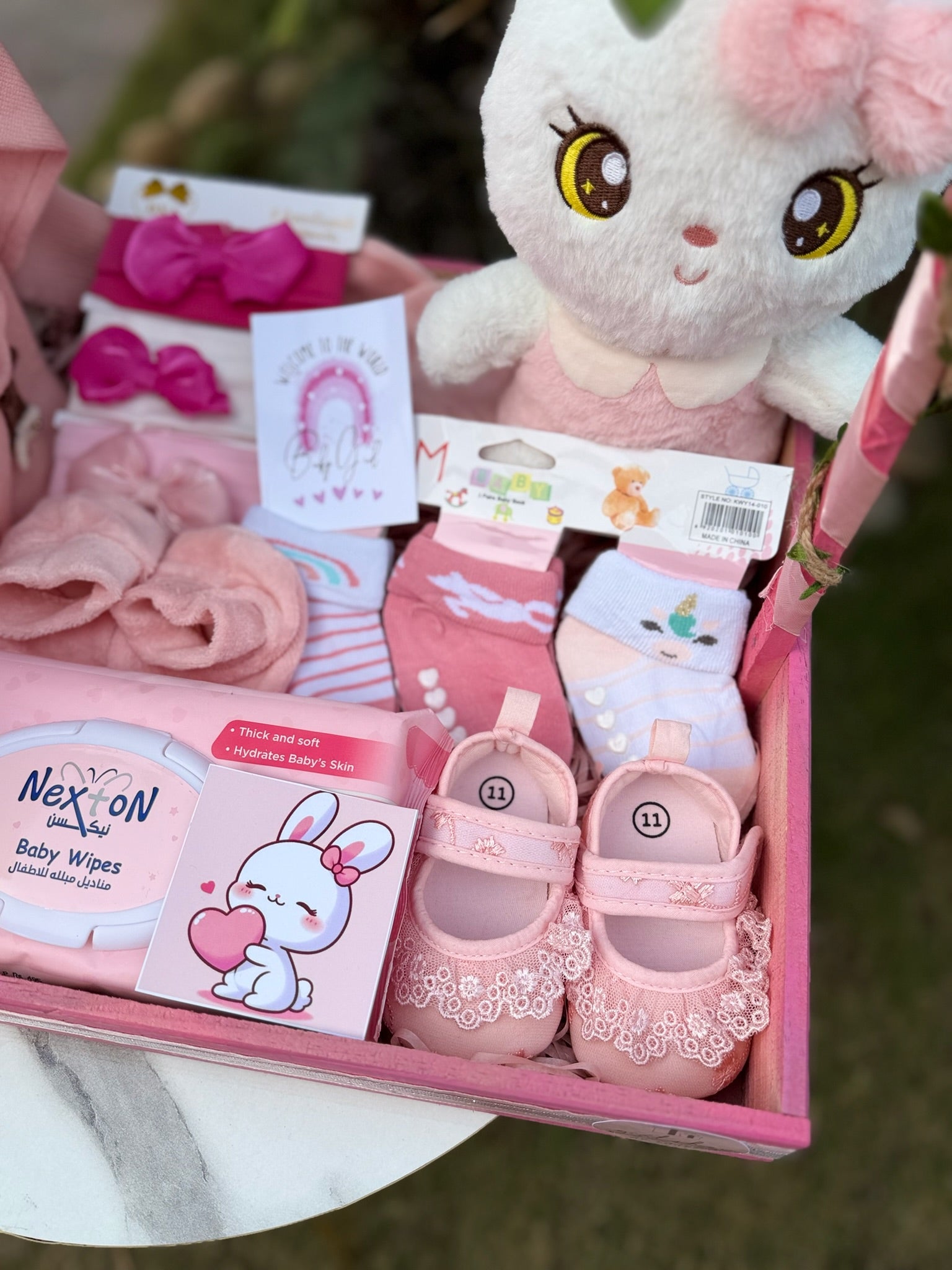 Baby Girl Basket