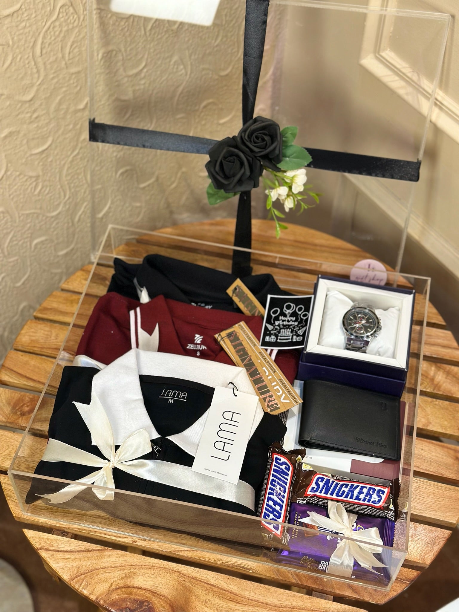 Acrylic box for him