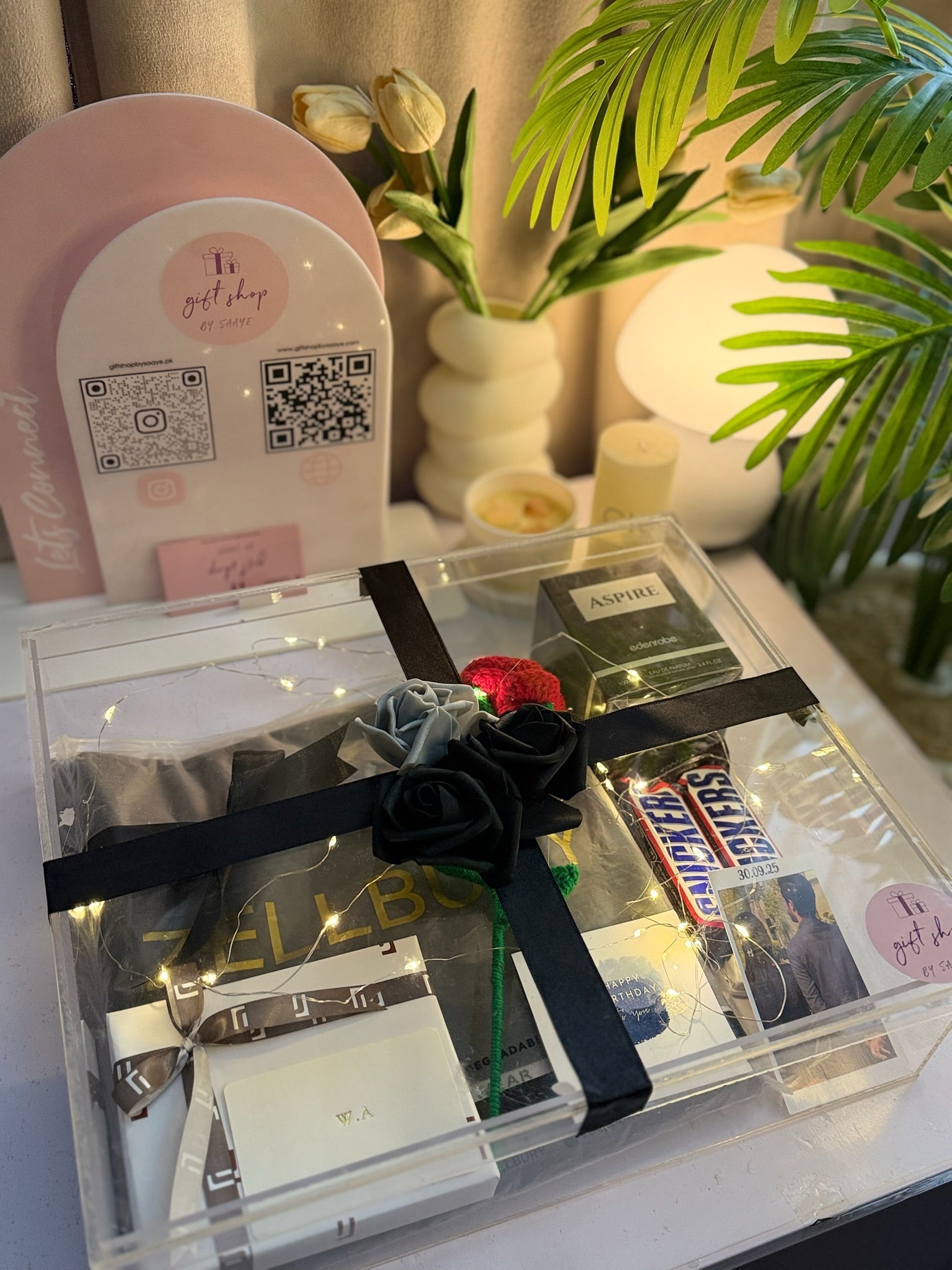 Black themed Giftbox For Him