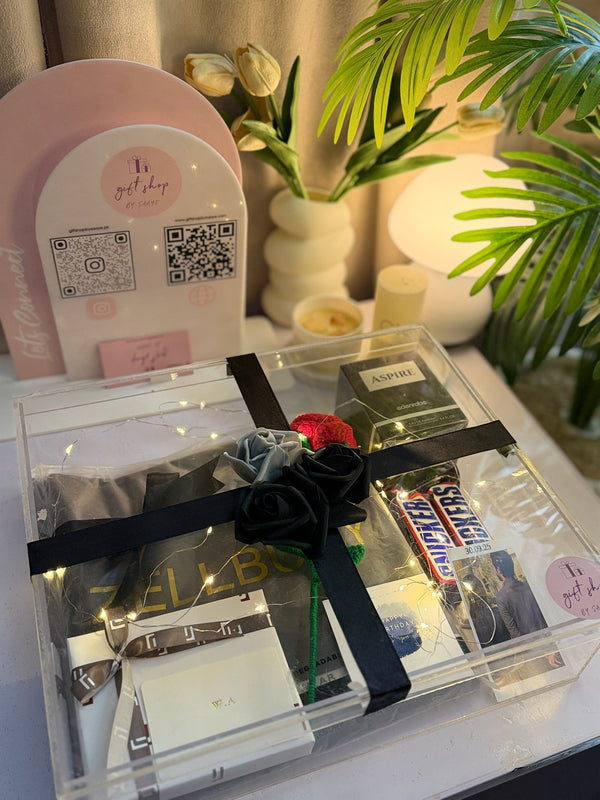 Black themed Giftbox For Him