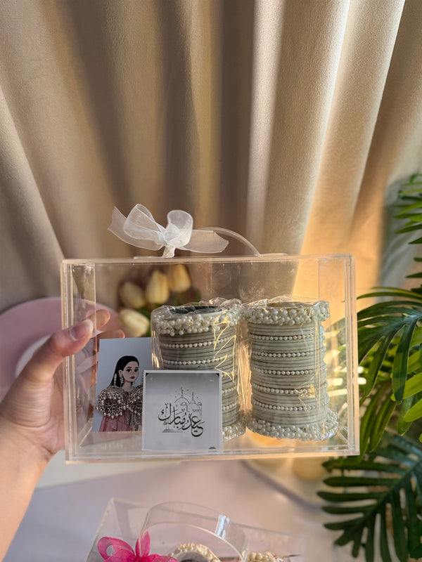 Bangles Acrylic Basket