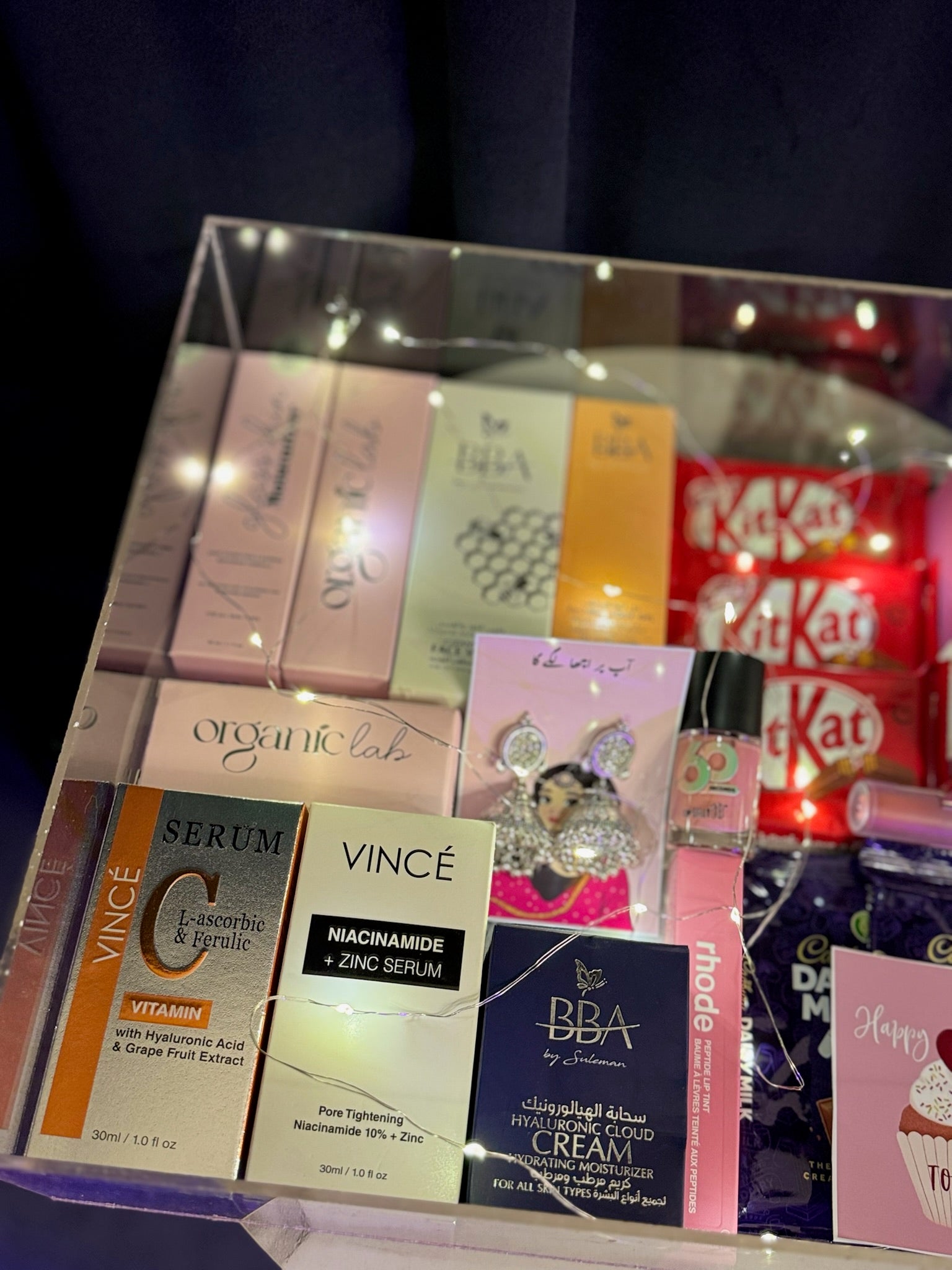 Acrylic Makeup and Skincare Box