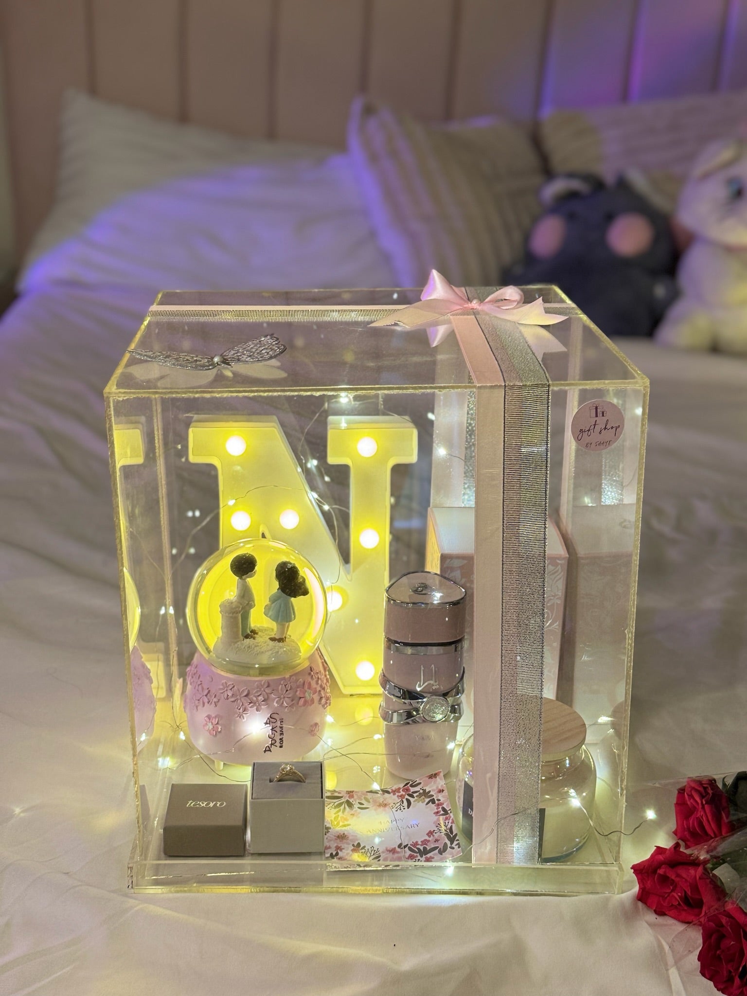 Acrylic Anniversary Box For Her