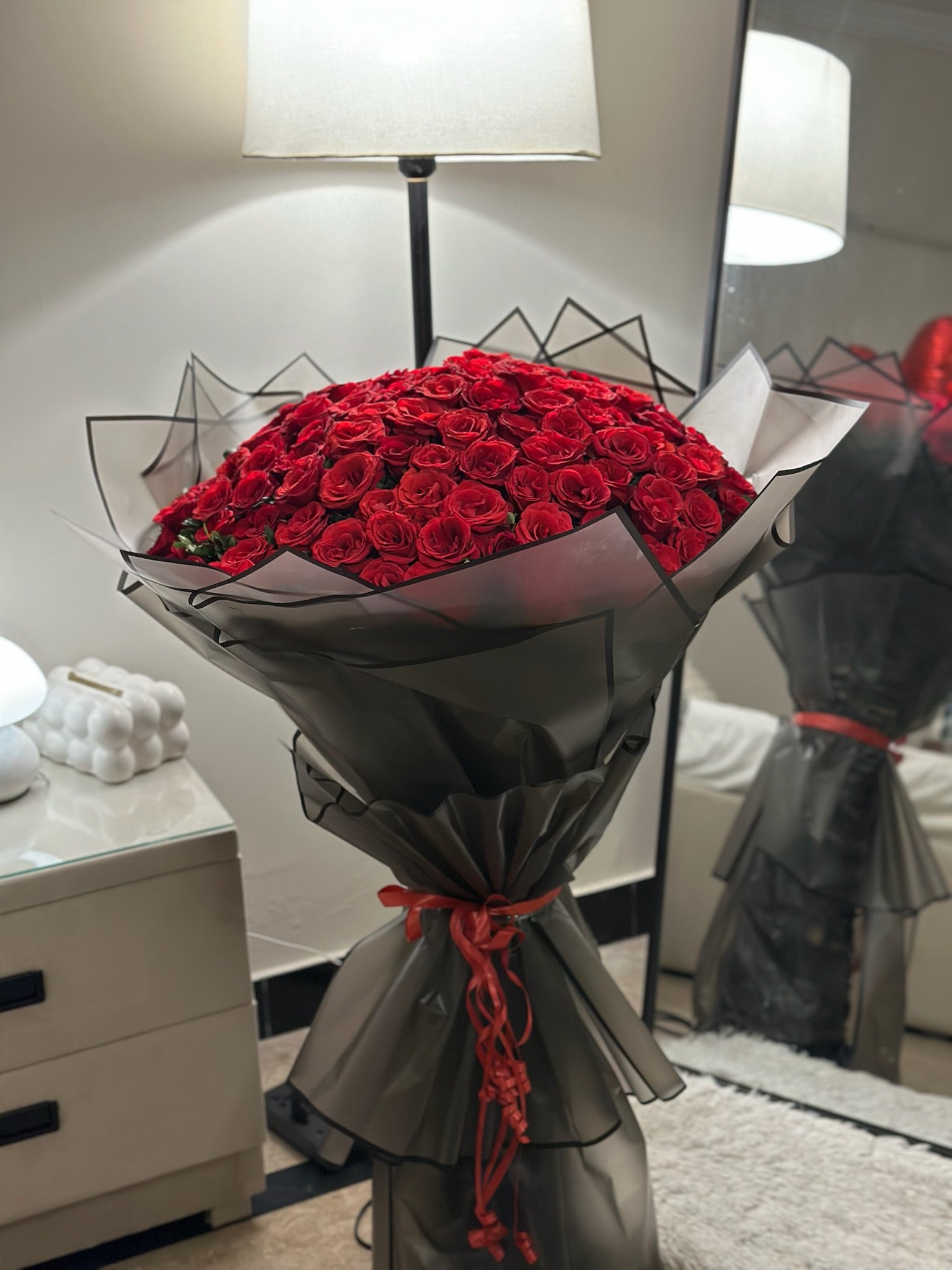 4 Feet Red Rose Bouquet