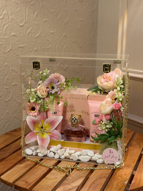 Birthday /Anniversary/Wedding Hamper for Her - Pink Glamour Collection