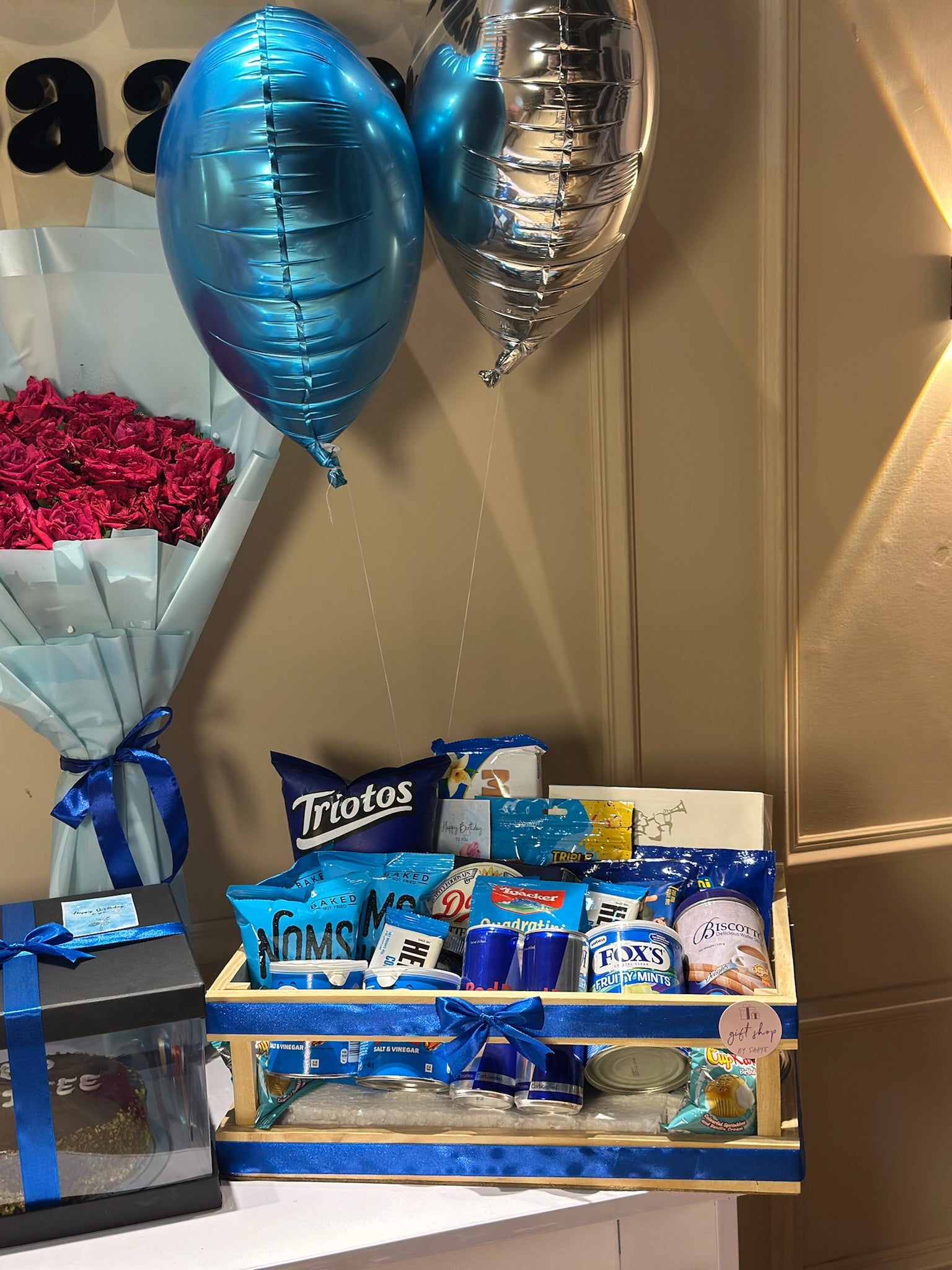 Blue Luxe gift hamper