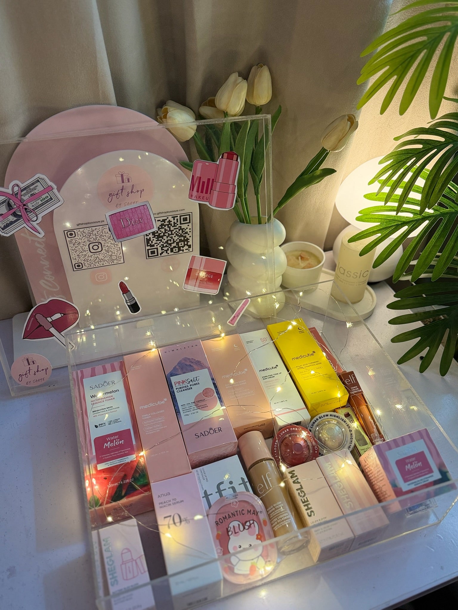 Acrylic Makeup Box