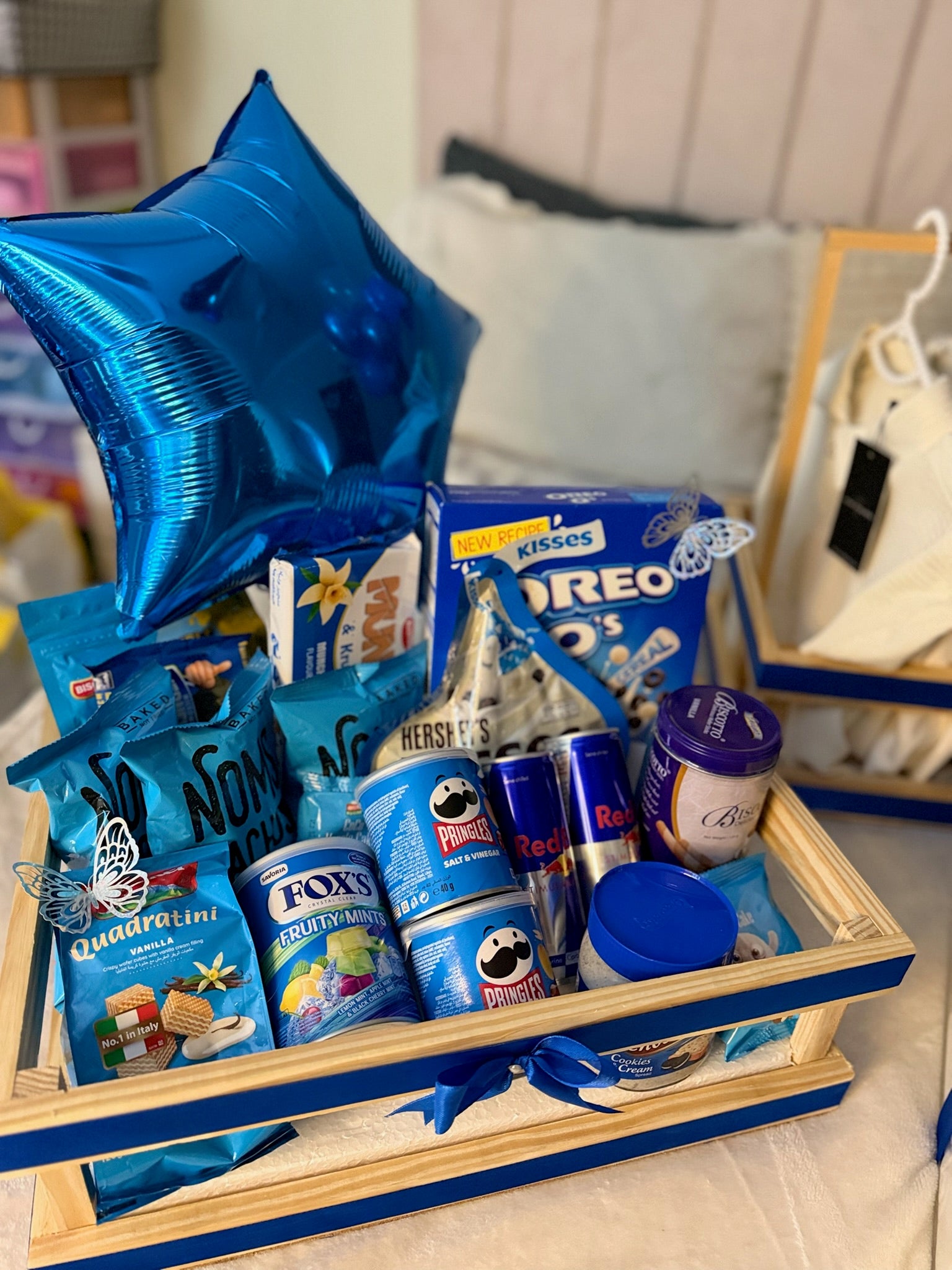 Premium Blue Hamper For Him