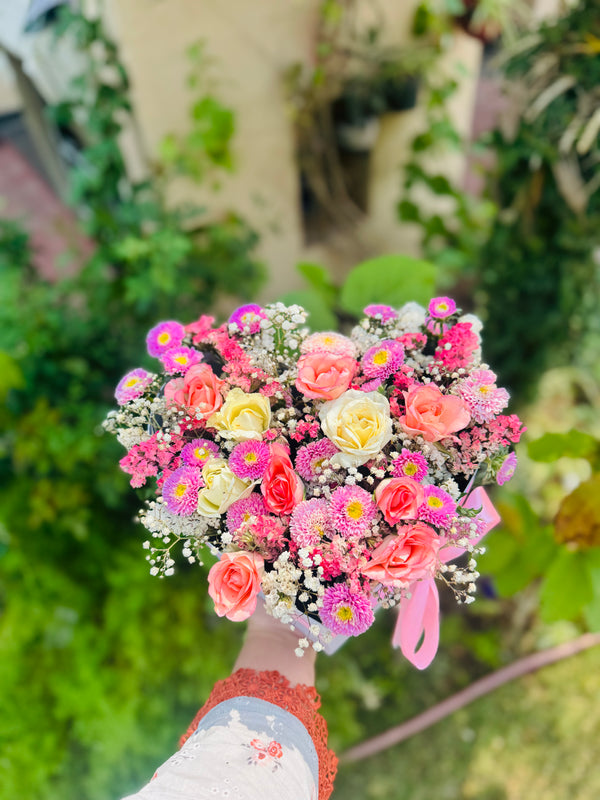 Heartfelt Moments Flower Box