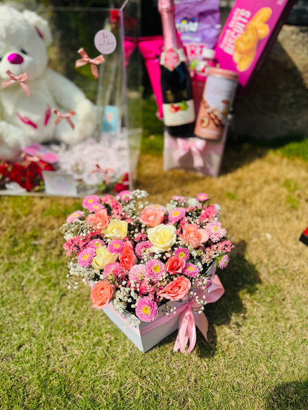 Heartfelt Moments Flower Box