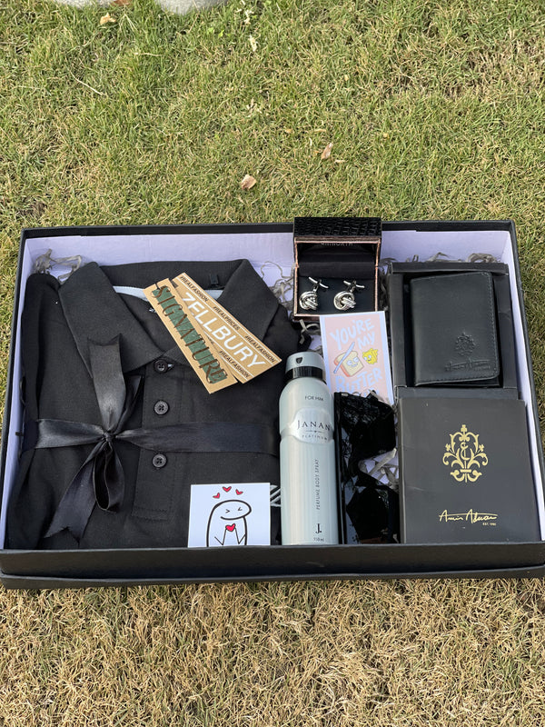 Black Theme Box for Him