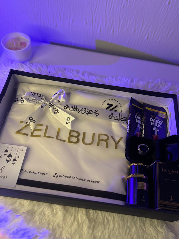 Luxury Men’s Giftbox – Branded Suit, Perfume, Ring & Chocolates