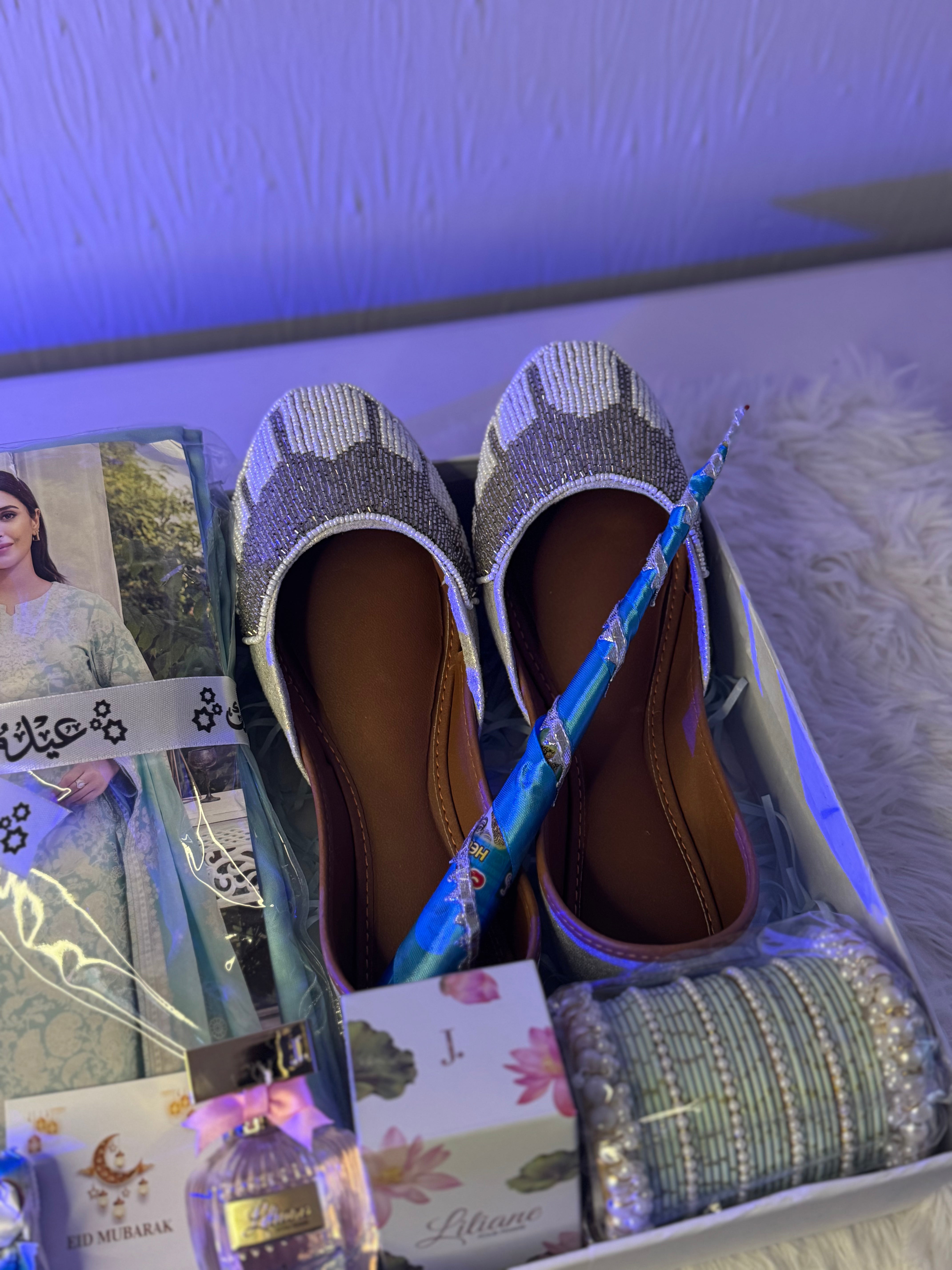 Ice Blue Premium Acrylic Box for Her