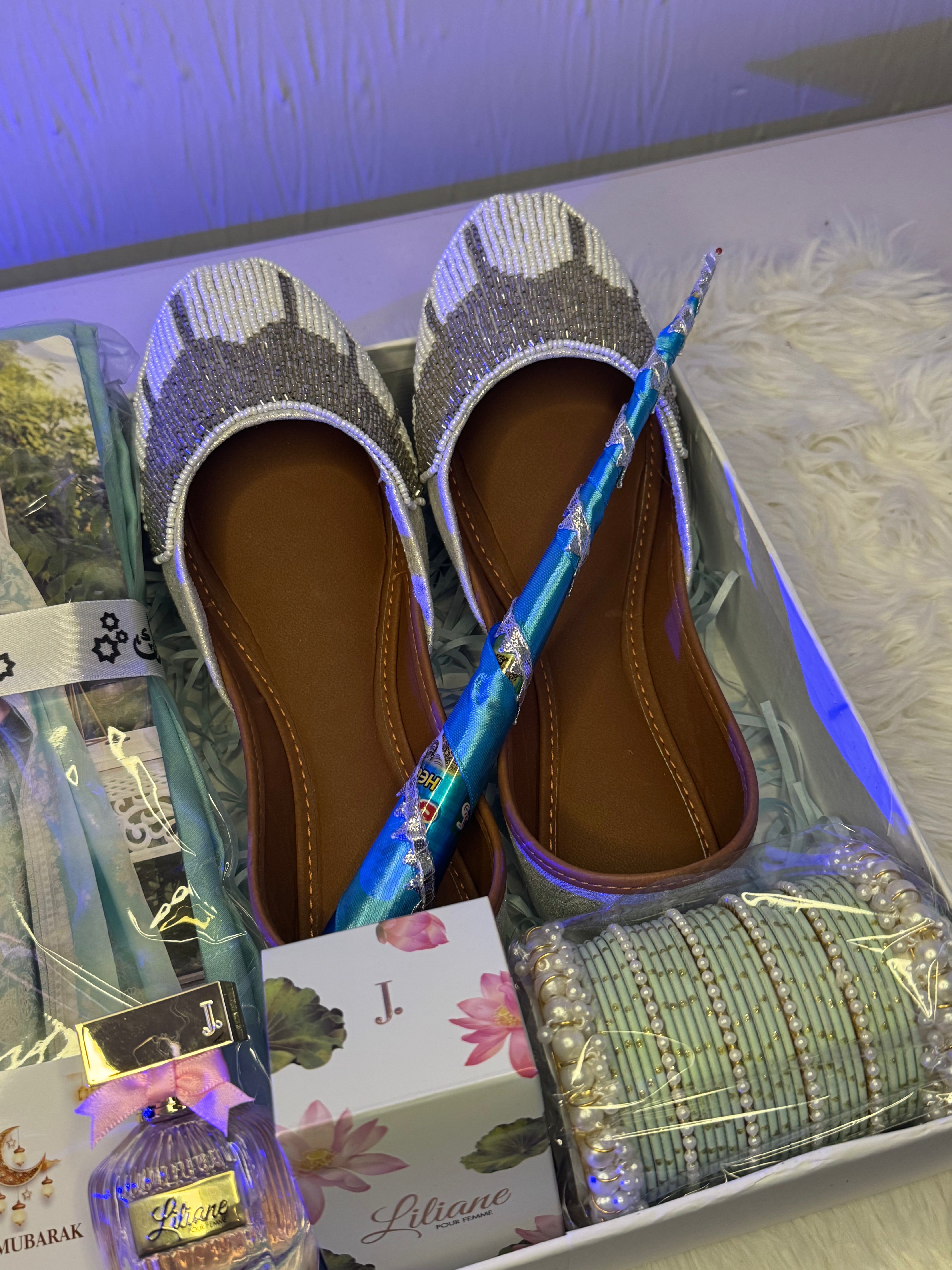 Ice Blue Premium Acrylic Box for Her