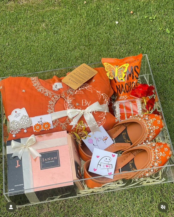 Rust Premium Acrylic Box For Her