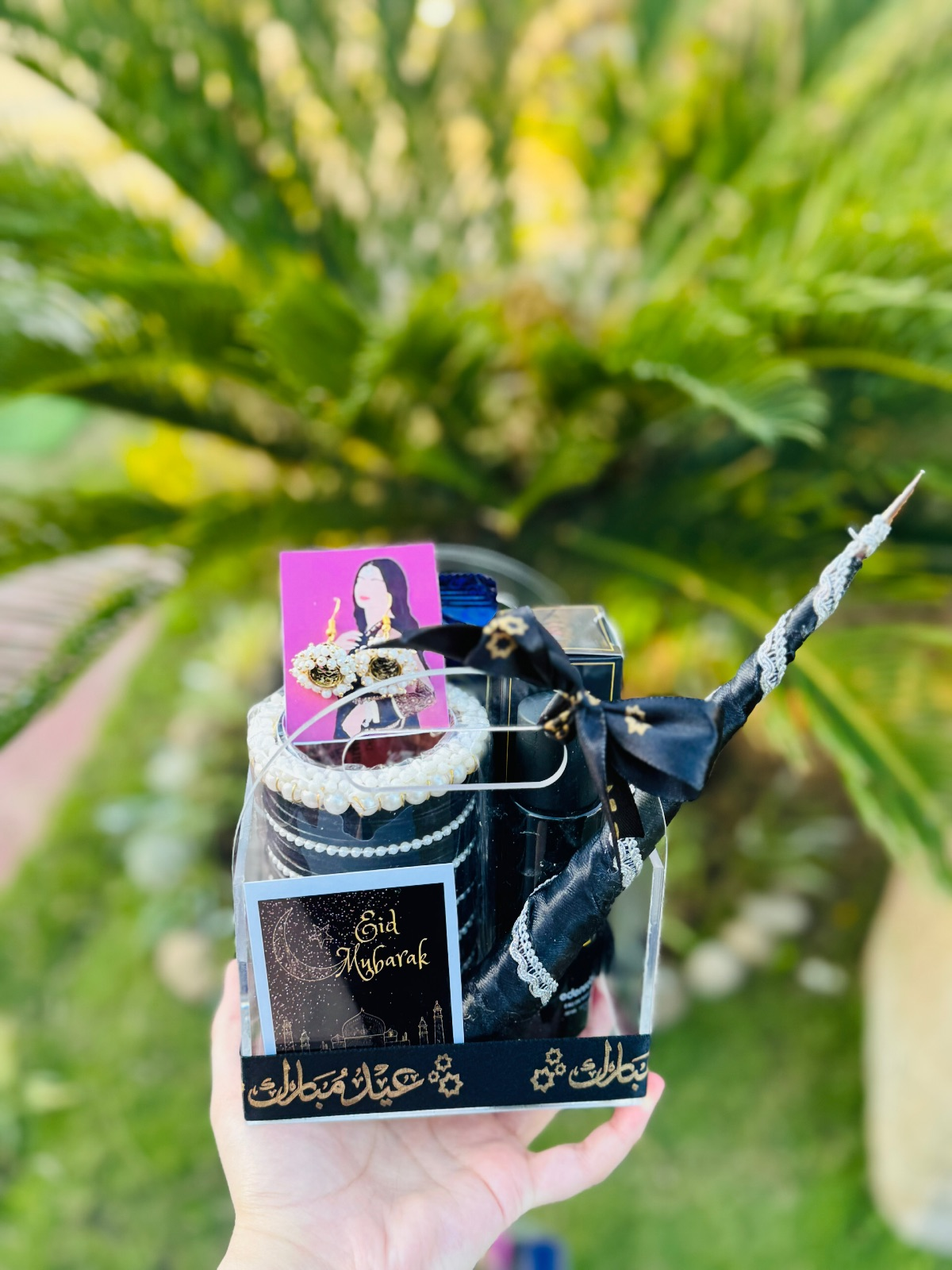 Mini Luxury Acrylic Basket