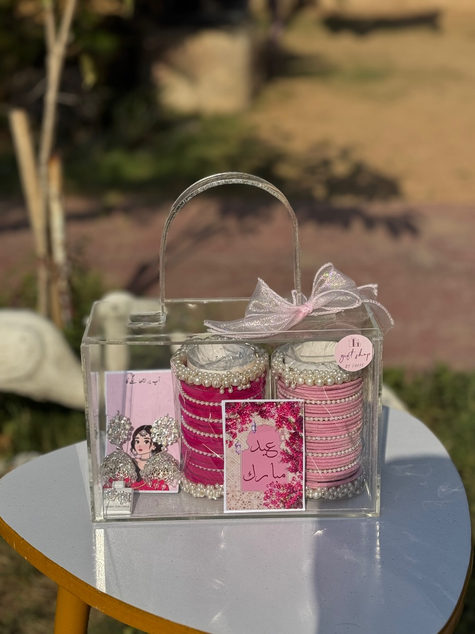 Bangles Acrylic Basket