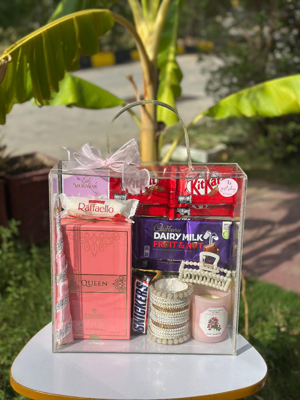 Premium Acrylic Gift Basket