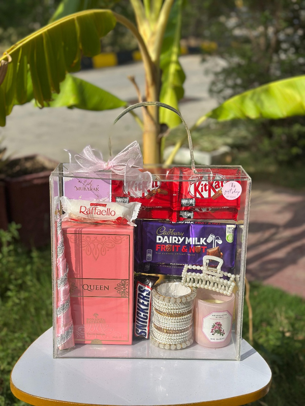 Premium Acrylic Gift Basket